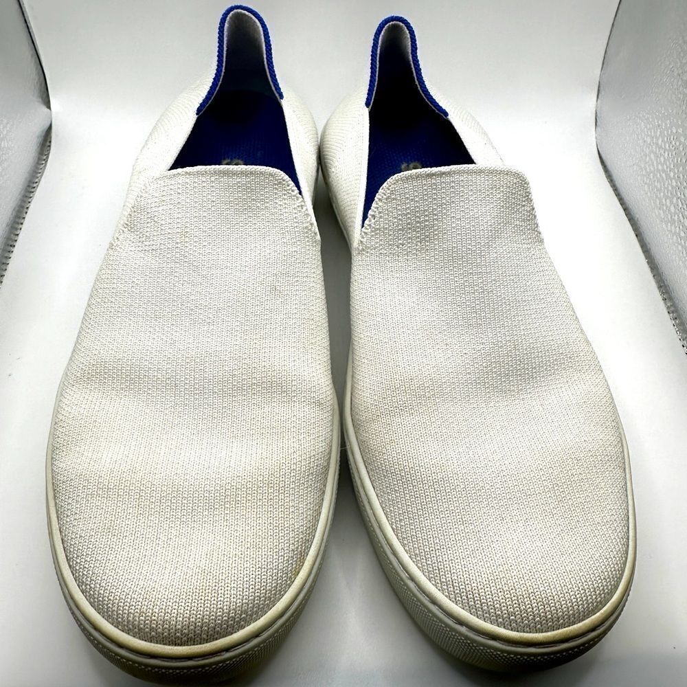 Pre-loved Rothy's "The Slip On" Loafer‎ in White Sneakers